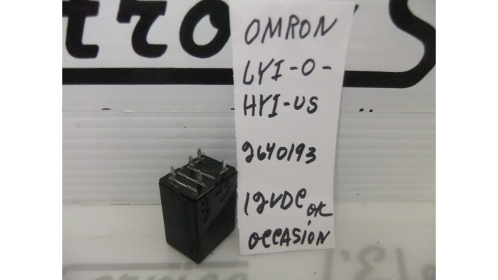Omron TYPE LY1-0-HY1--US relay